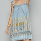 Pol - Embroidered Denim Dress