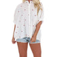 Day + Moon - Freedom Threads Oversized Star Top