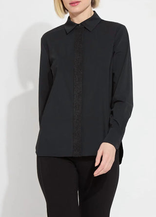Lysse - Blusa Connie com botões e micro miçangas