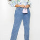 Prettylittlething - Plus Floral Ruffle Puff Sleve Bardot Crop Top