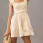 En Saison - Mixed Media Mini Dress