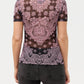 Johnny Was - ELEANOR SHORT SLEEVE MESH TEE