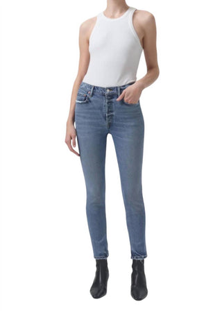 Agolde - Calça Jeans Nico High Rise Slim Fit