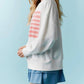 Peach Love - American Sweetheart Sweatshirt