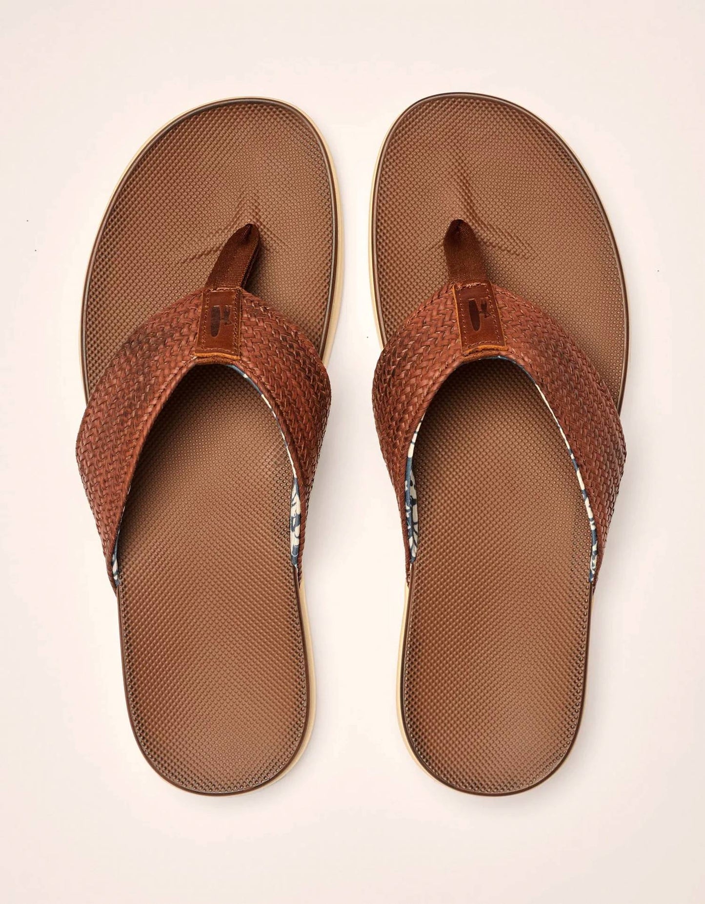Johnnie-O - Men's Boardwalk Woven Faux Leather Sandal