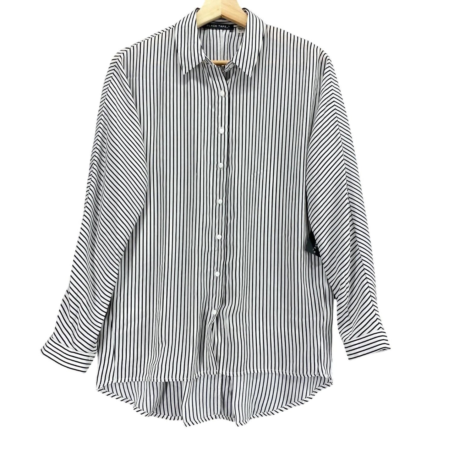 Black Tape - Women' Striped Button Up