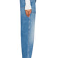 Mother - Patch Pocket Private Flood Wide Straight Leg Jean