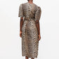 Ganni - Women's Tie Strap Midi Dress