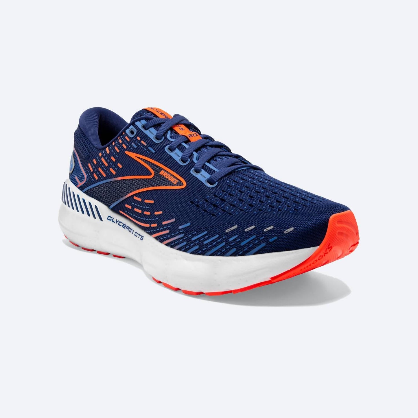Brooks - MEN'S GLYCERIN GTS 20 RUNNING SHOES - D/MEDIUM WIDTH