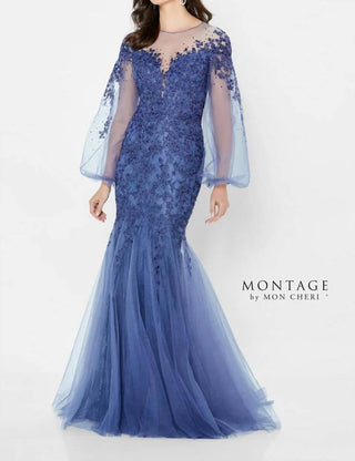 Montage By Mon Cheri - Vestido de renda para a mãe da noiva