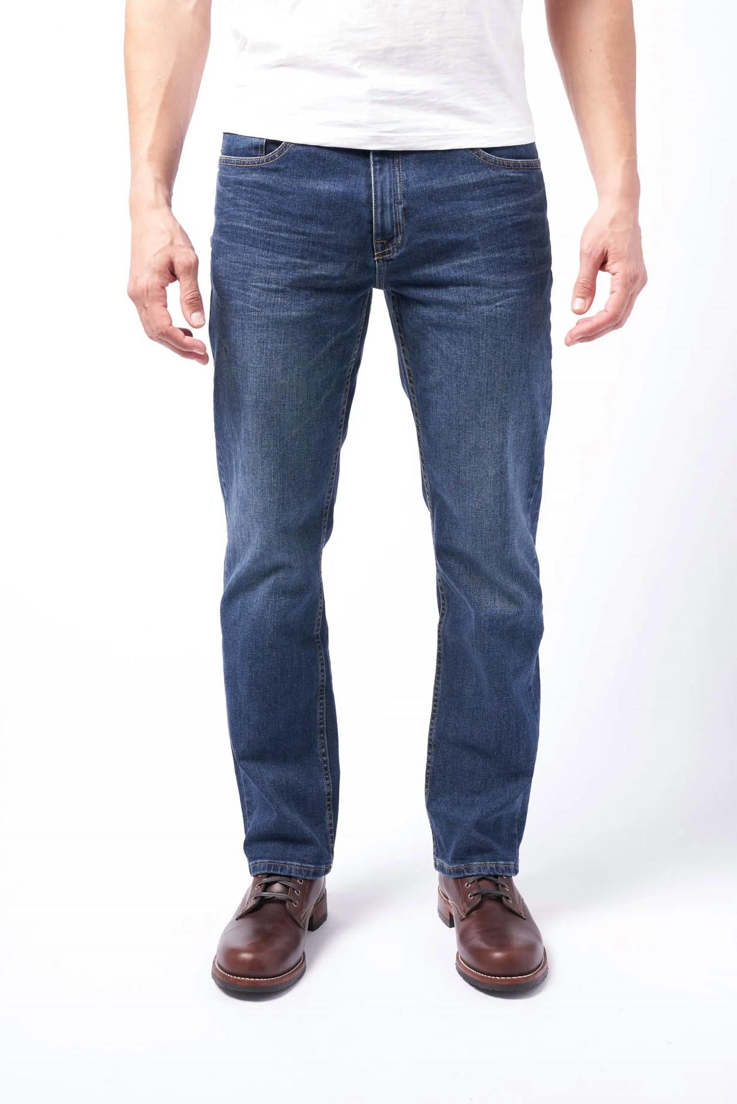 Devil-Dog - Boot Cut Straight Fit Jeans