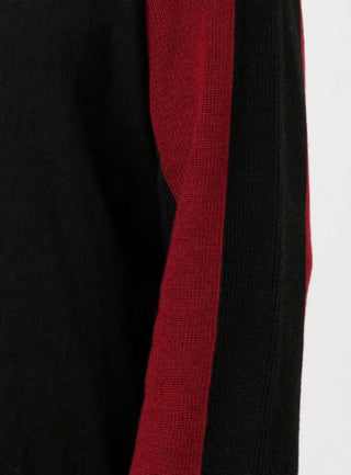 Angel Apparel - Stripe Sleeve Scoop Neck Top