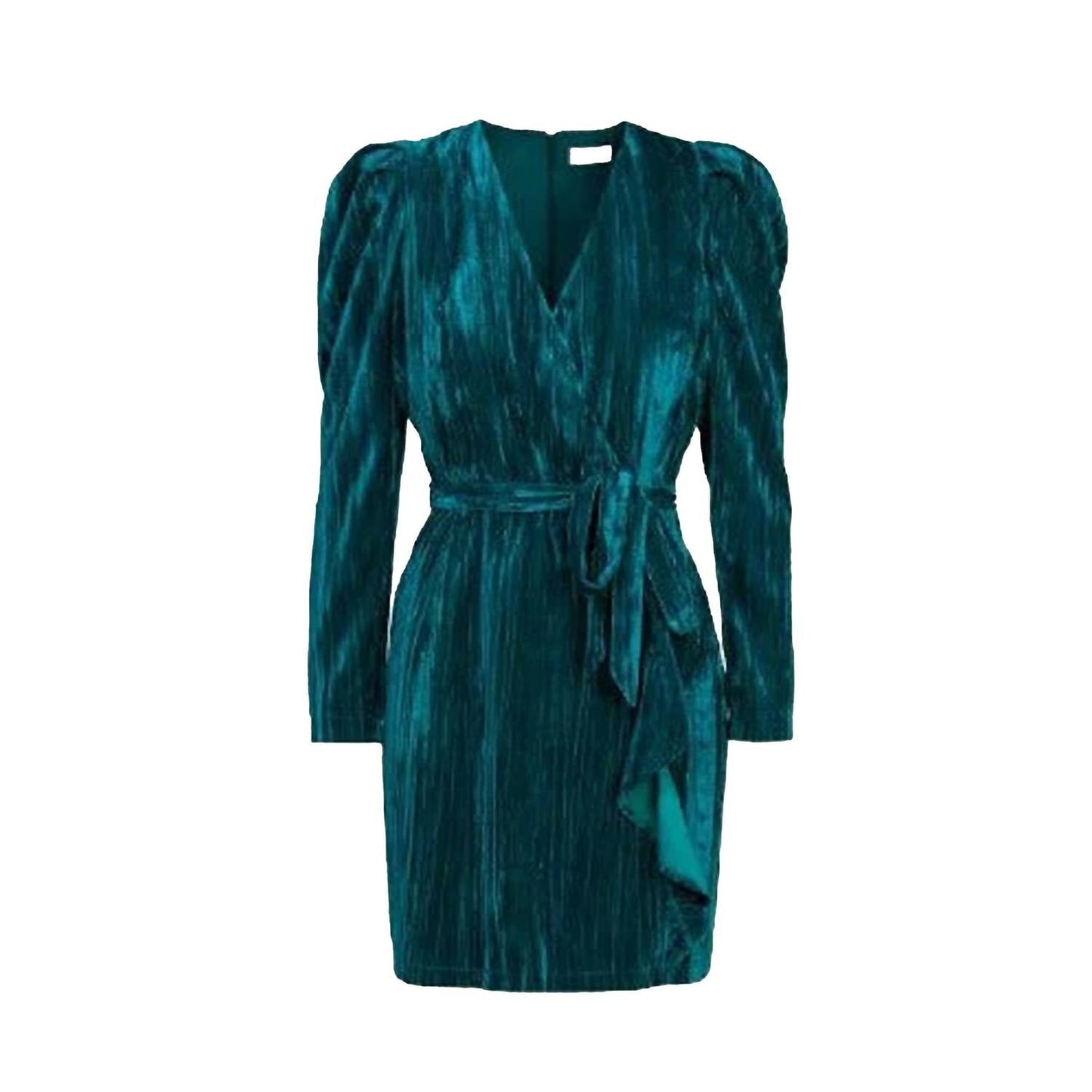 Adelyn Rae - Pricilla Velvet Wrap Dress