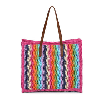 Urban Expressions - Bolsa Tote Feminina Candi Stripe