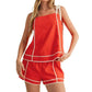 &Merci - Sleeveless Top & Short Set