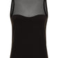 Anatomie - Ellen Sleeveless Mesh Mockneck Top