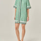 English Factory - Bonnie Bouncle Mini Shirt Dress