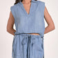 Elan - Daphne Sleevless Top