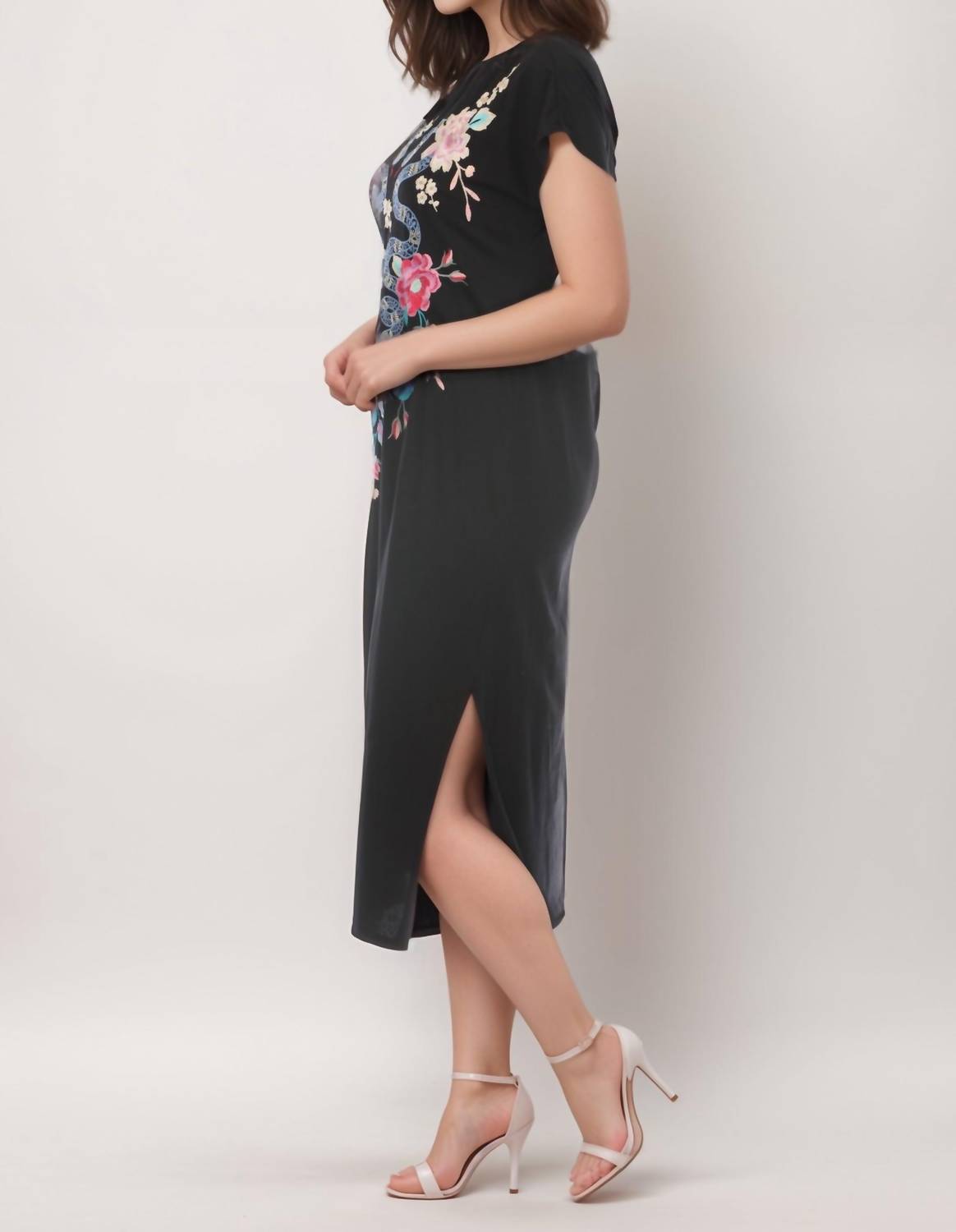 Johnny Was - Edie Relaxed Knit Dress - Plus