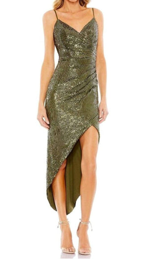 Mac Duggal - High Low Sequin Dress