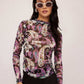 Fifteen Twenty - Khami Shirred Long Sleeve Top