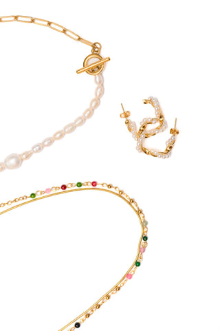 123 Amore - Women's Perfect In Pearls Jewelry Bundle