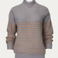 &Merci - RIBBED HALF-ZIP SWEATER