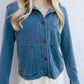 Z Supply - Bel Air Knit Denim Jacket