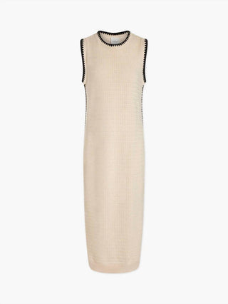 Varley - Vestido midi de malha Dwight Tank