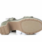 Xti - Women's Heeled Suede Sandals