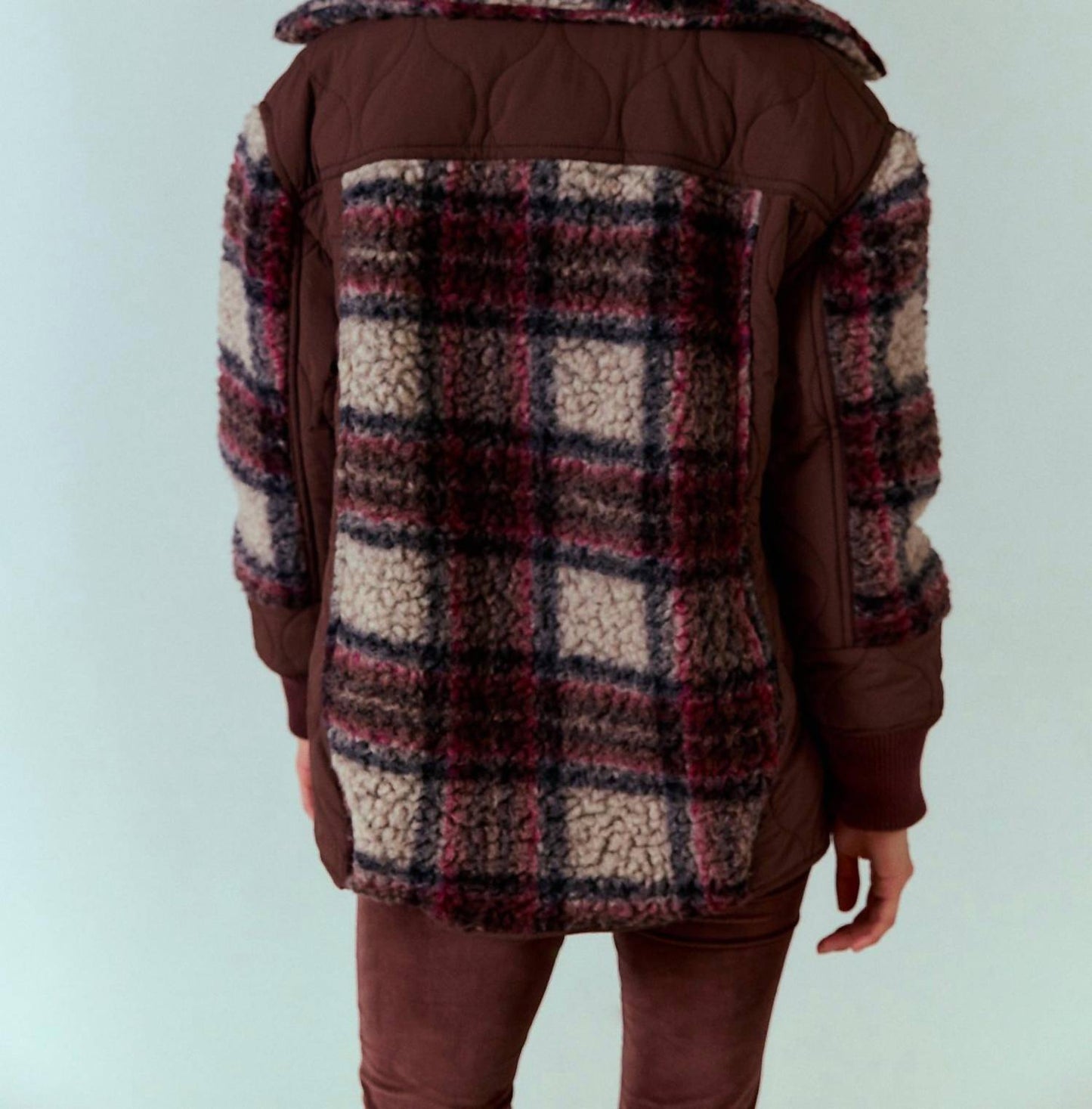 Free People - Sana Combo Quilted Bomber