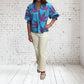 Karlie - Women's Abstract Leaf Top