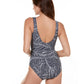 Miraclesuit - Lush Lanai Midnight Escape Underwire One Piece Swimsuit