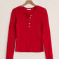 Z Supply - Holly Pointelle Long Sleeve Top