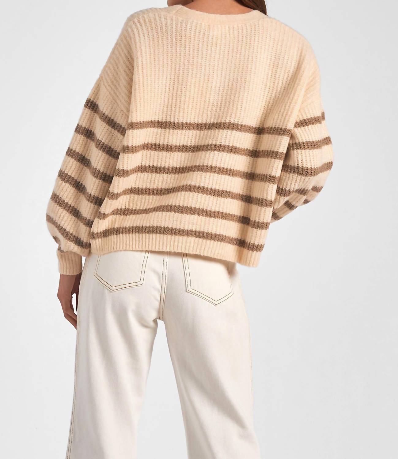 Elan - Carmel Stripe Cardigan