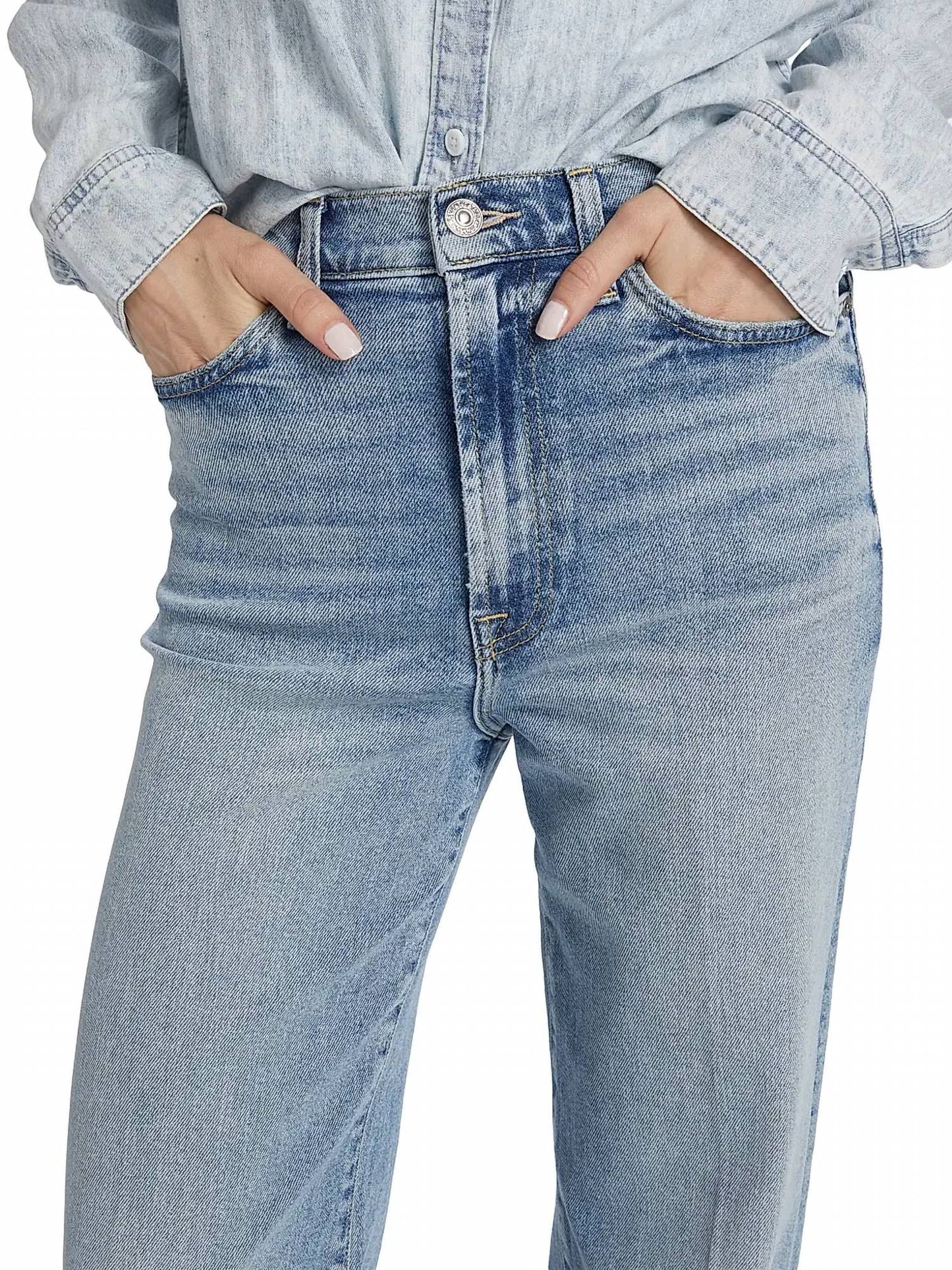 7 For All Mankind - Ultra High-rise Wide-leg Jeans