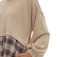 Entro - Plaid Twofer Dress