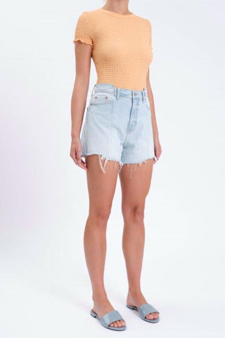 Daze - Knockout &amp; Tear &amp; Repair Short de cintura alta