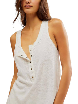 Camiseta Henley Free People - Love Language