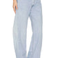 Aligrace - Barrel Customs Undone Hem Jeans