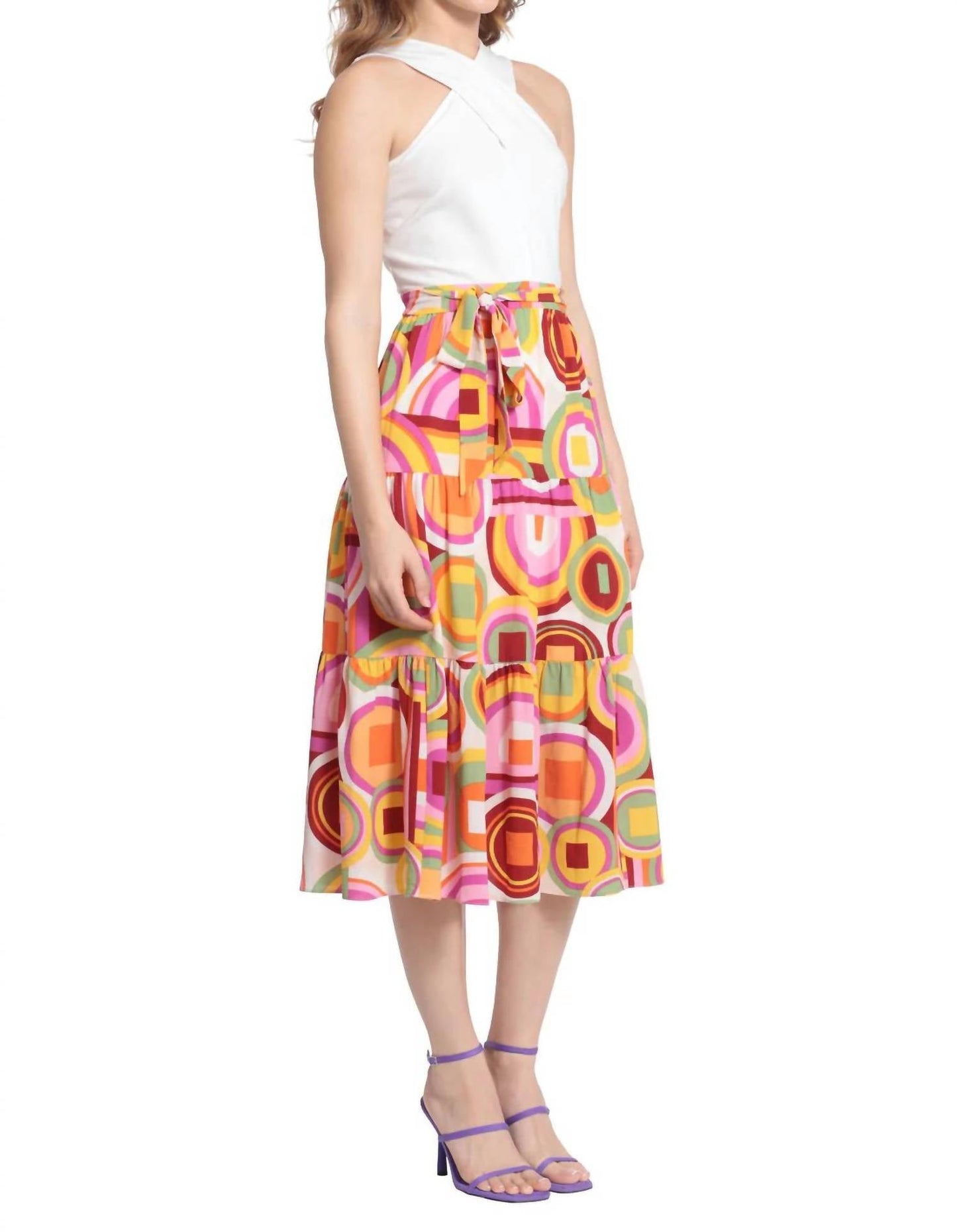 Donna Morgan - Mariana Halter Midi Dress