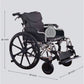 Heavy Duty Foldable Manual Wheelchair with Double X Force Support
