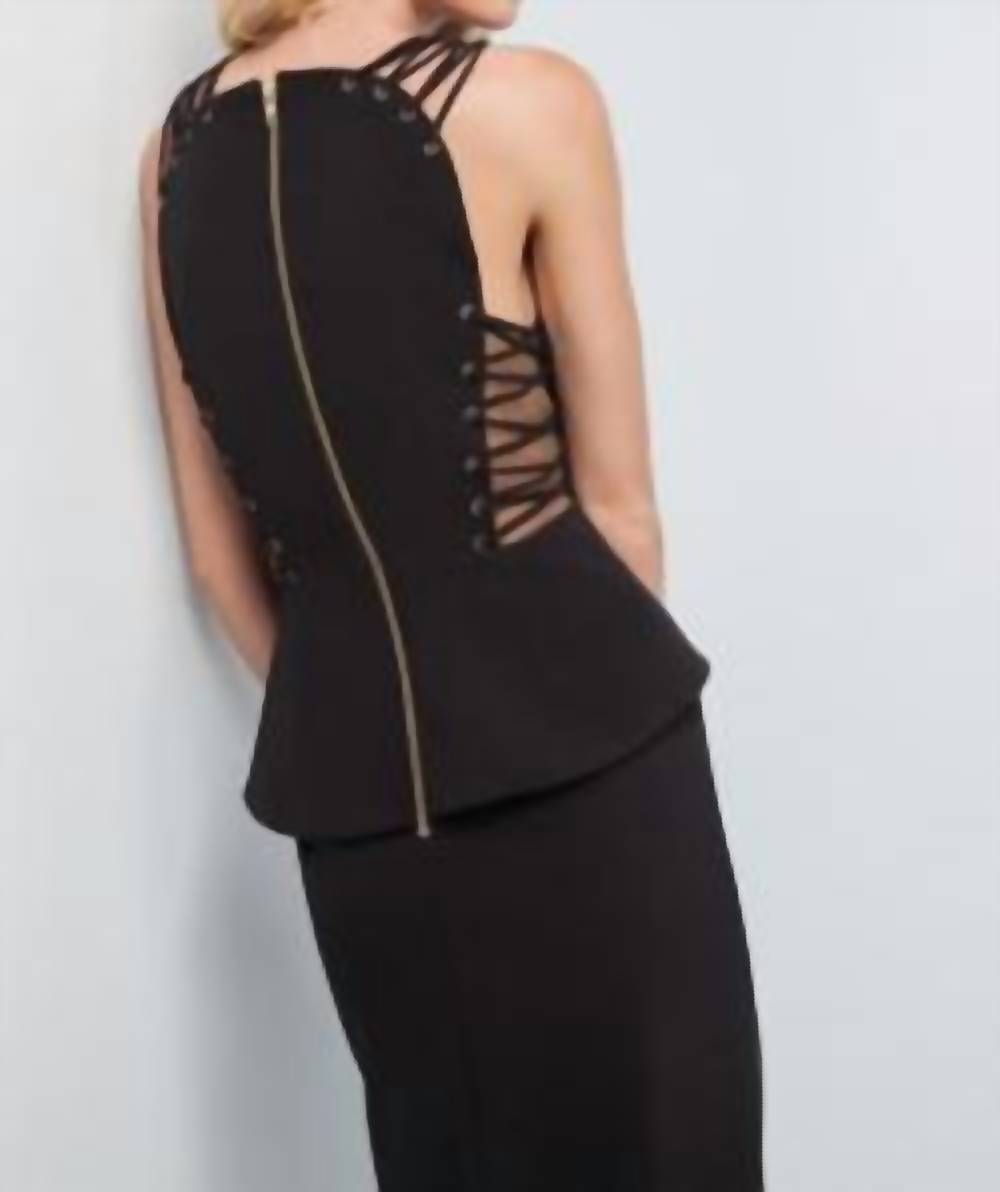 Mignon - Long crepe dress