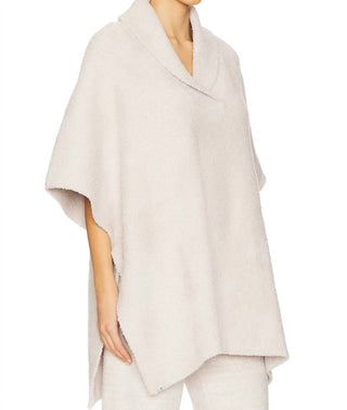 Barefoot Dreams - Poncho com gola xale Cozychic