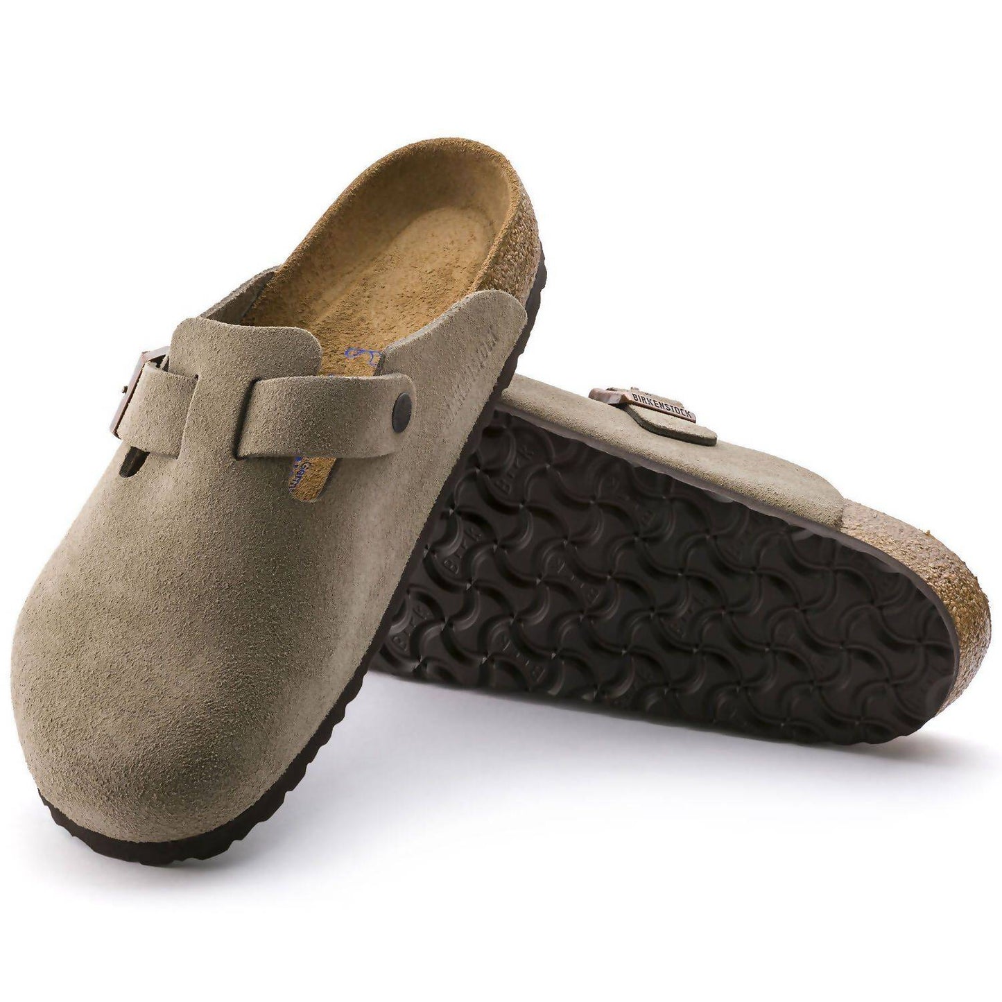 Birkenstock - Women's Boston Suede Soft Footbed Clog