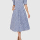 Aryeh - Bubble Sleeve Pleated Dress