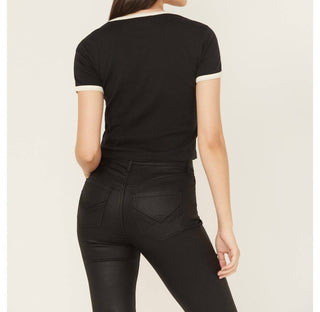 Girl Dangerous - Yippee Ki Yay Ringer Tee