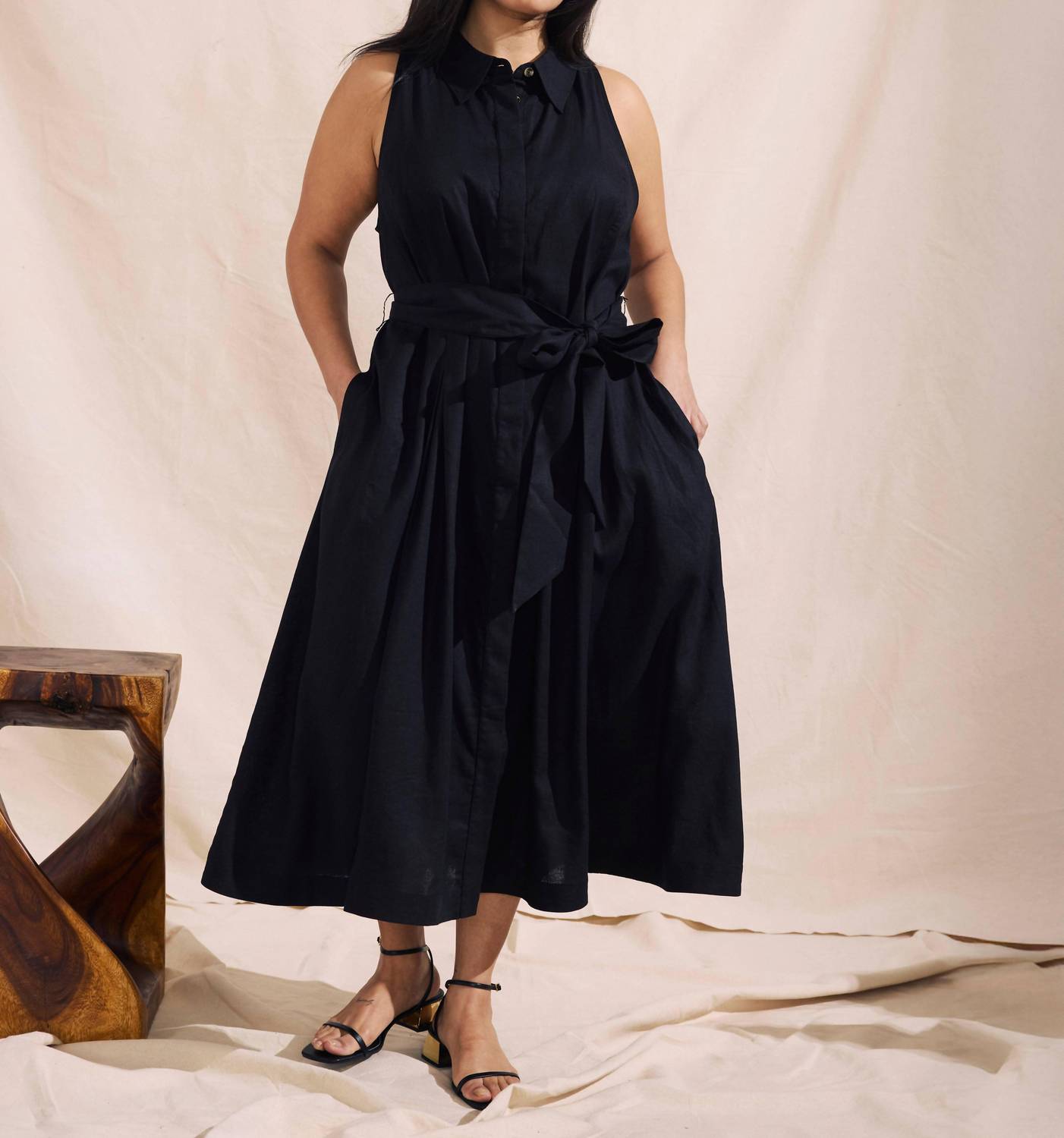 Universal Standard - Adelaide Linen Shirtdress