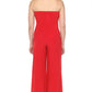 Joseph Ribkoff - Strapless Wrap Front Cropped Jumpsuit