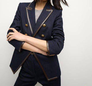 Veronica Beard - Jaqueta Miller Denim Dickey